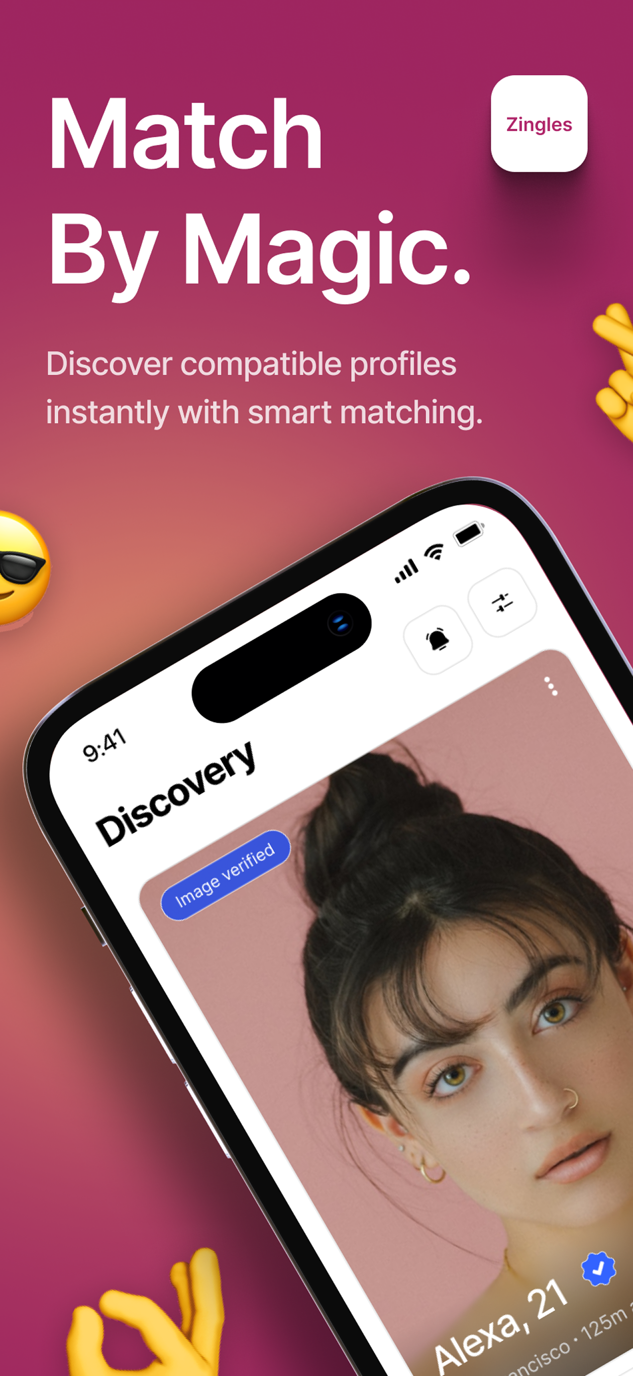 Zingles AI Discovery Feed